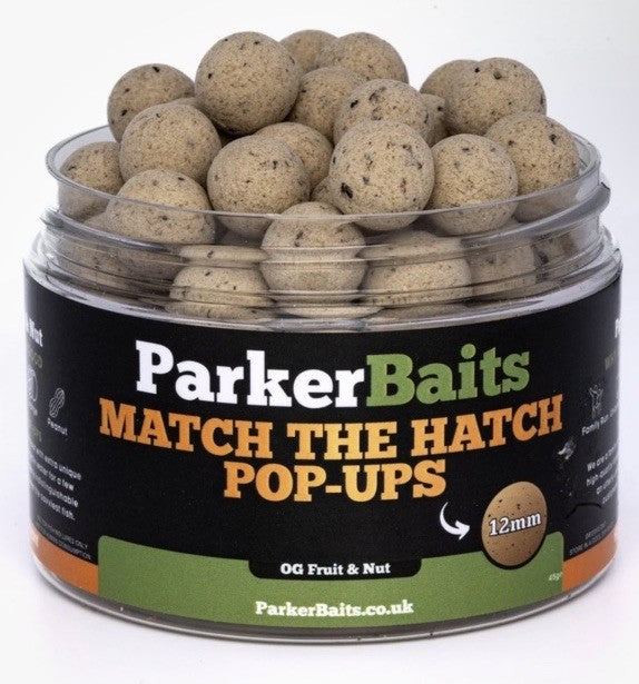 Parker Baits OG FRUIT & NUT Match The Hatch Pop-Ups 12mm
