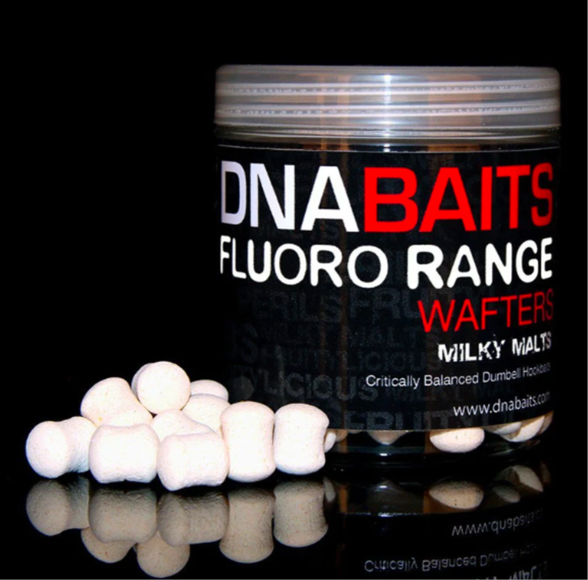 DNA Baits Fluoro Wafters - Milky Malts