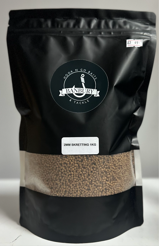 HOOK N GO BRANDED 2mm PELLETS (SKRETTINGS)