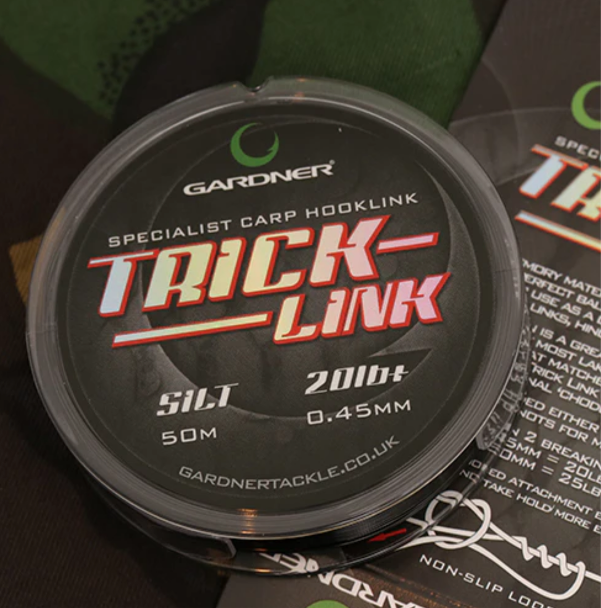 Gardner Trick-Link Silt 20lbs 50m