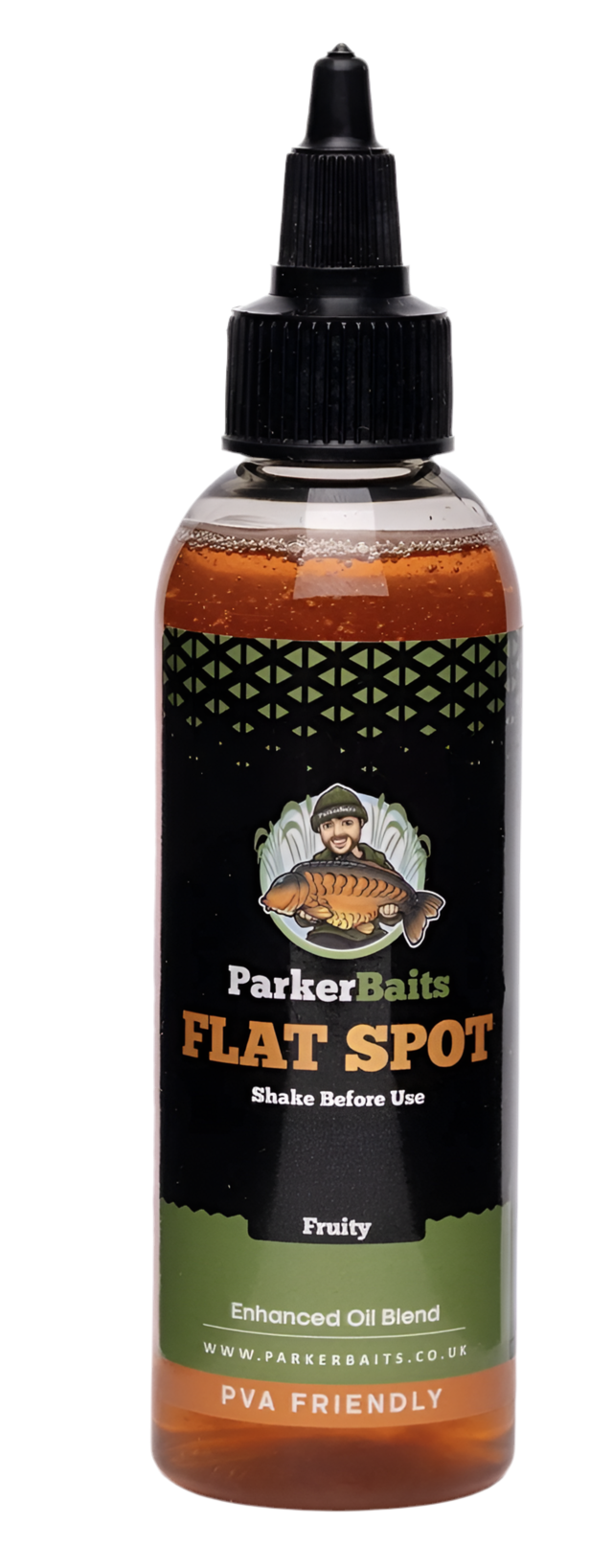 Parker Baits Flat Spot 100ml - Fruity   carp barbel chub perch