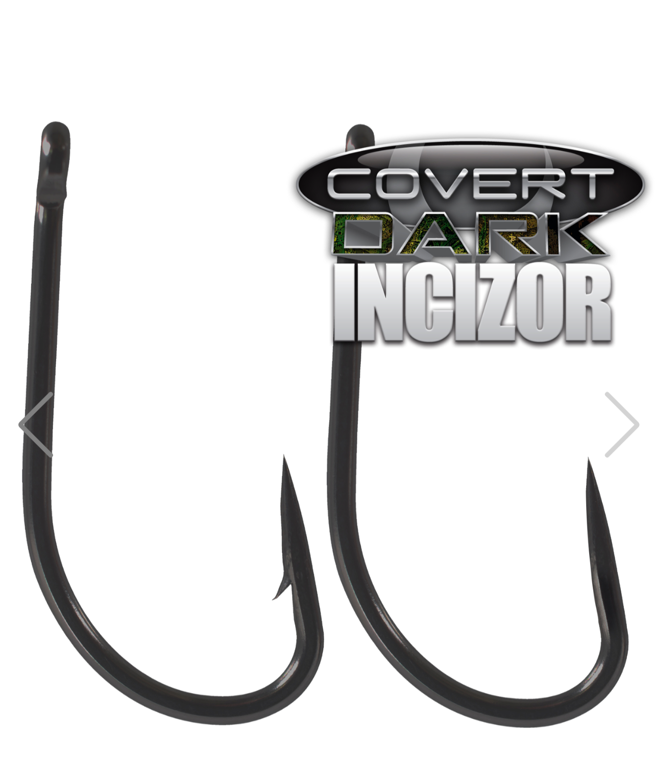 Gardner Covert Dark Incizor Hooks Barbless various sizes available