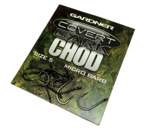 Covert Dark Chod Hook Micro Barb Various Sizes Available