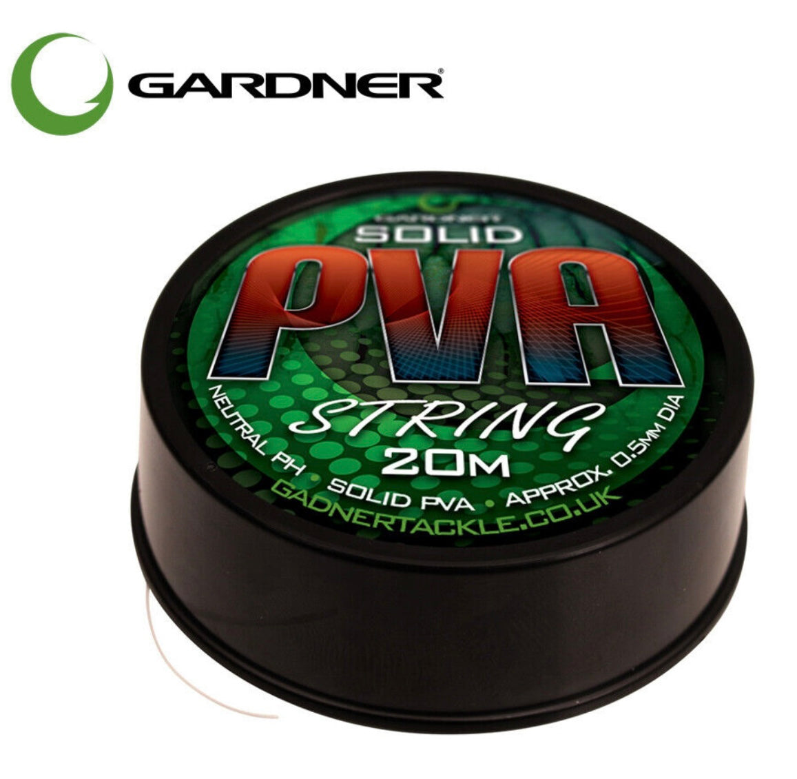 Gardner Tackle PVA Solid String 20m