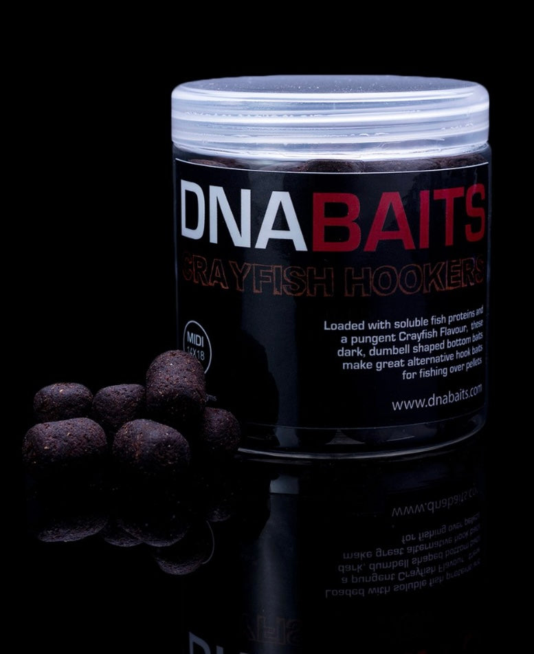 DNA BAITS CRAYFISH MIDI HOOKERS (14X18MM)