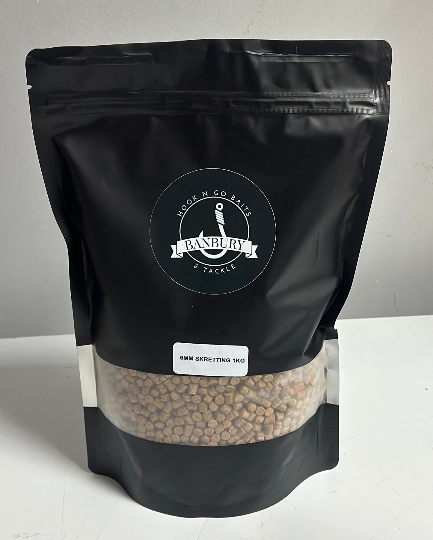 HOOK N GO BRANDED 6mm PELLETS (SKRETTINGS). 1kg