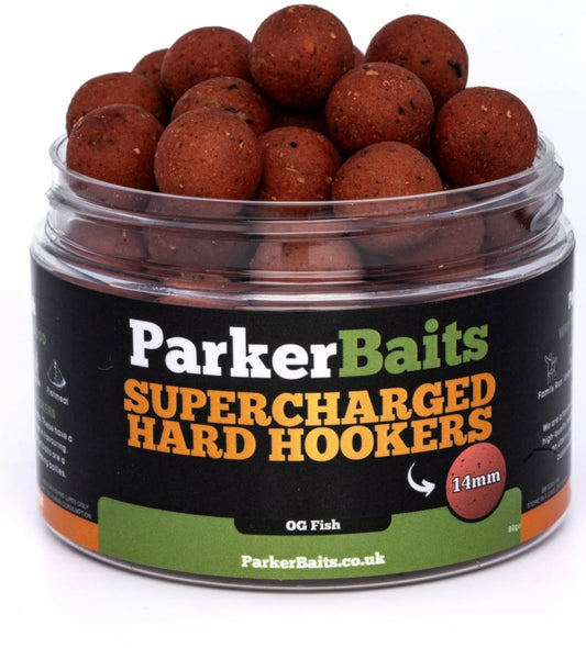 PARKER BAITS - 14mm SUPERCHARGED HARD HOOKERS – OG FISH