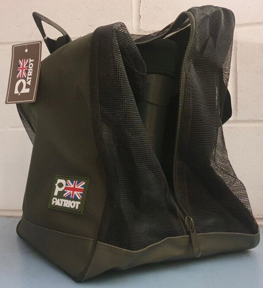 Patriot Fishing Welly Boots/Waders Bag-Green Eva Base BR22