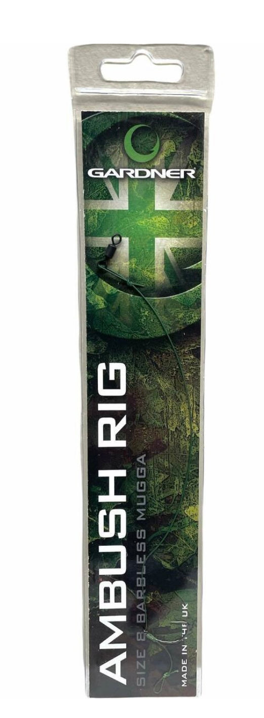 GARDNER TACKLE - AMBUSH RIG Barbless (various sizes)