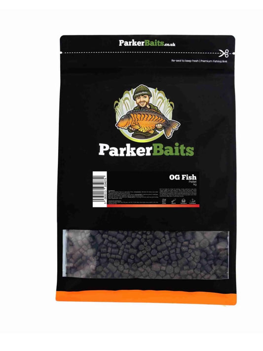 PARKER BAITS - PELLET – OG FISH – 1KG