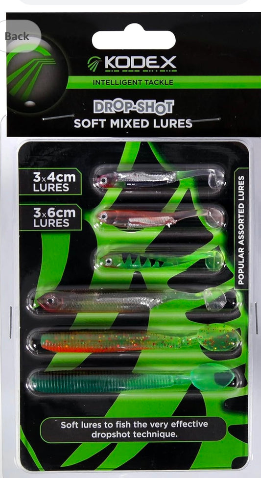 KODEX DROPSHOT LURES PACK(6PCS)
