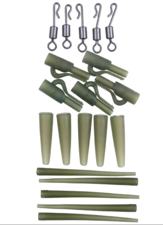 GARDNER TACKLE - Covert Clip Kit (Session Pack) C - THRU - BROWN