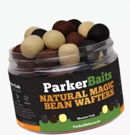 Parker Baits -NATURAL MAGIC BEAN WAFTERS 15mm carp barbel chub perch