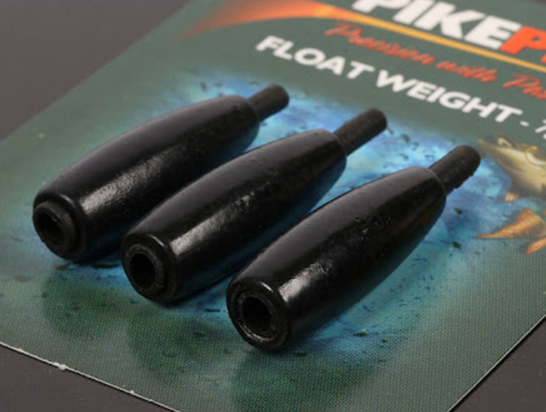 PikePro Float Weights. 7gm