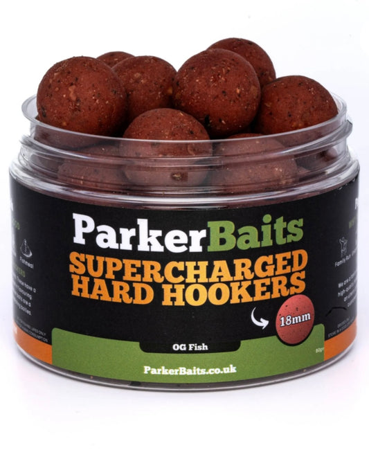 PARKER BAITS - 18mm SUPERCHARGED HARD HOOKERS – OG FISH