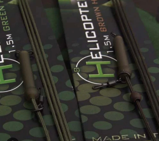 GARDNER TACKLE - Camflex Helicopter Leadcore Silt
Leaders X 3 35lb