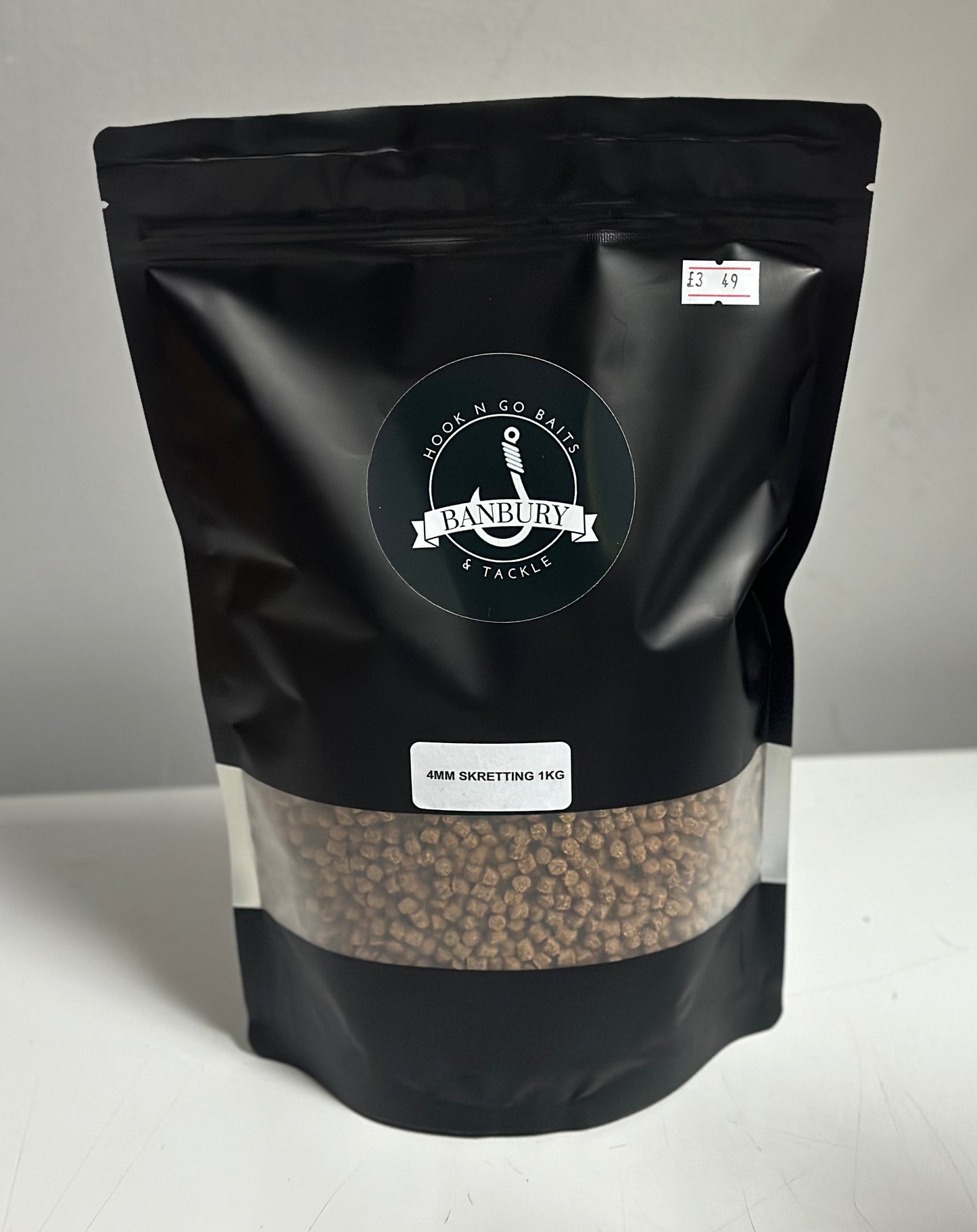 HOOK N GO BRANDED 4mm PELLETS (SKRETTINGS) 1kg