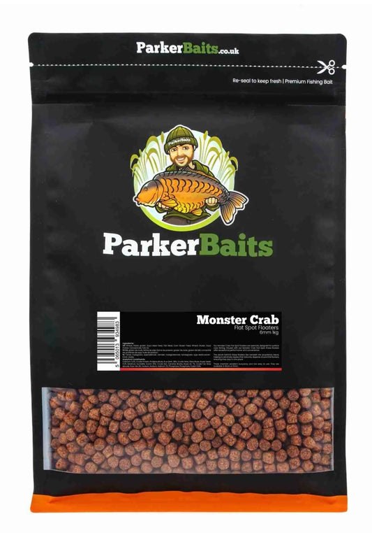 PARKER BAITS - 6 MM FLAT SPOT FLOATERS – MONSTER CRAB