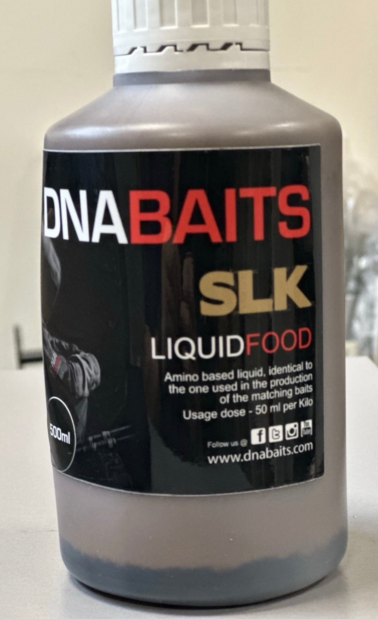 DNA Baits Liquid Food SLK 500ml Carp  Course Fishing