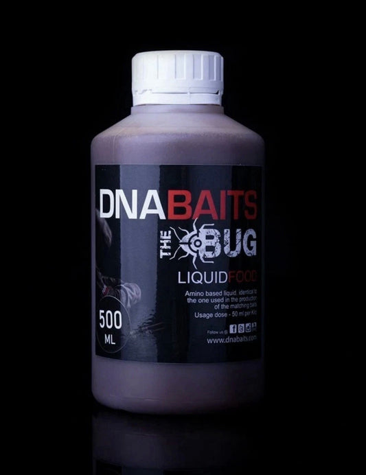 DNA Baits Liquid Food THE BUG 500mL Carp Course Fishing