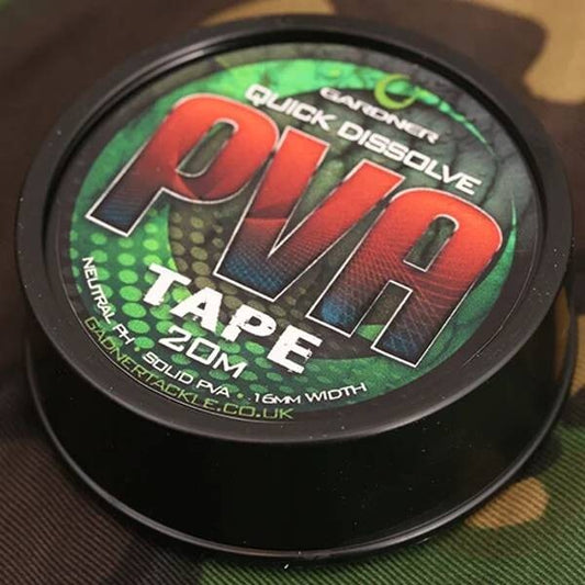 Gardner  Quick Dissovle 16mm PVA TAPE 20m spools, Carp fishing