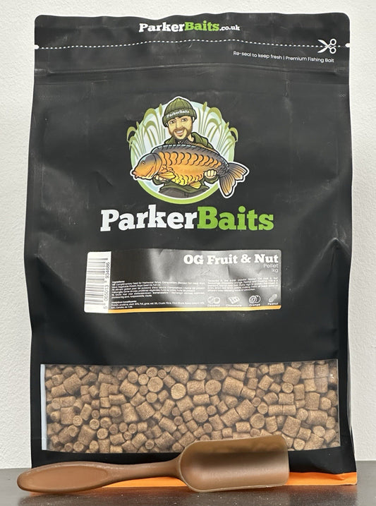 PARKER BAITS  OG Fruit & Nut Pellet 1kg