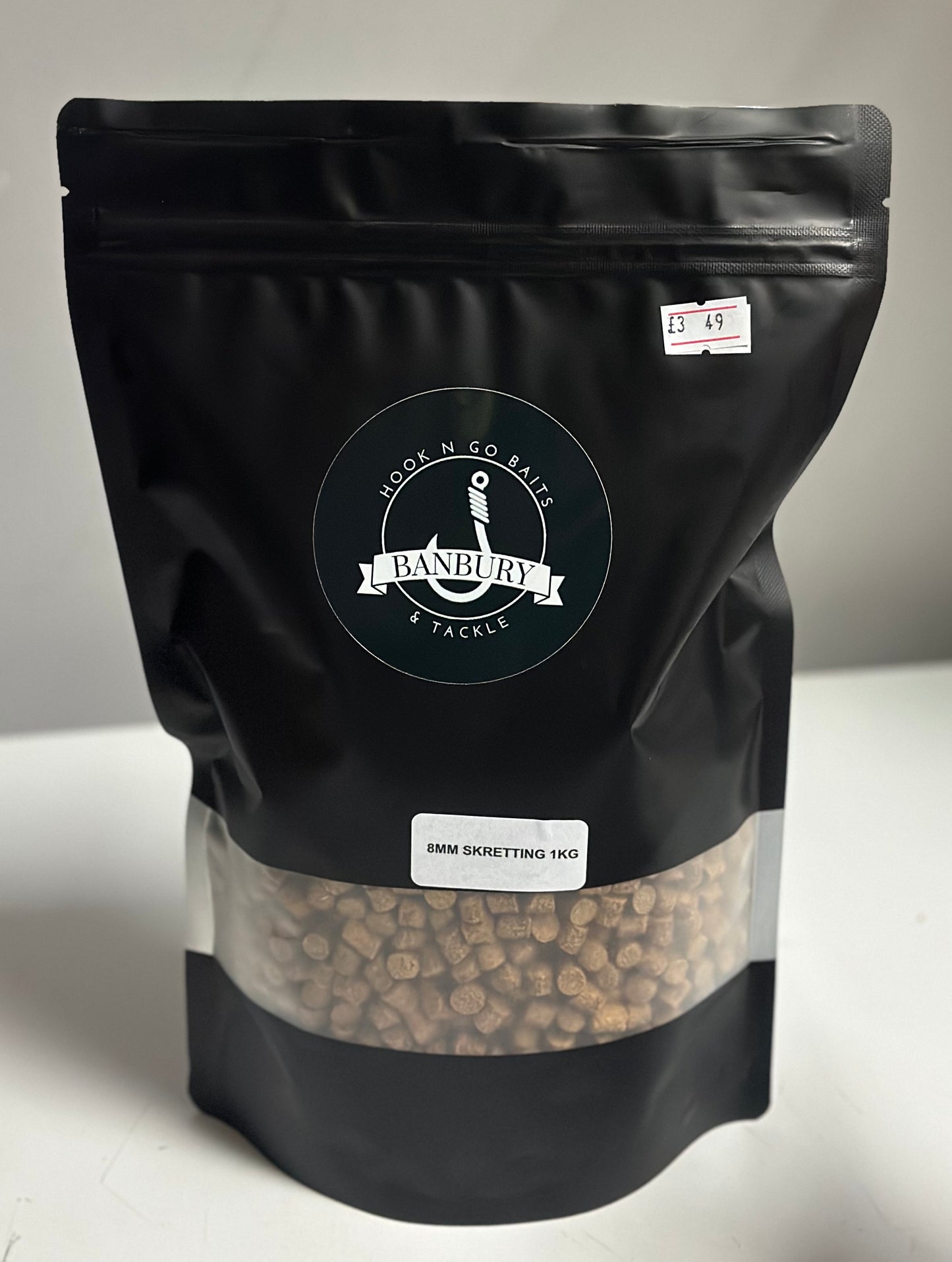 HOOK N GO BRANDED 8 mm PELLETS (SKRETTINGS) 1kg