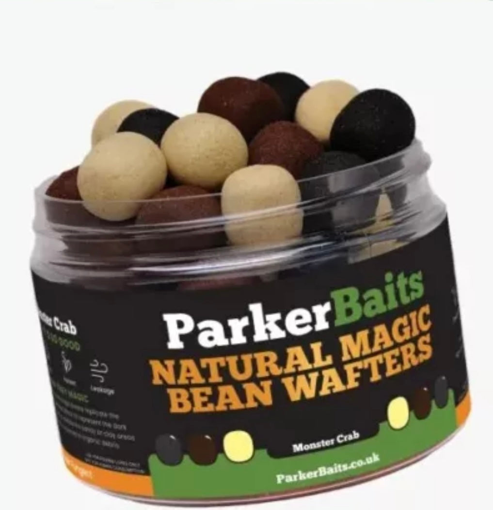 Parker Baits -NATURAL MAGIC BEAN WAFTERS 15mm carp barbel chub perch