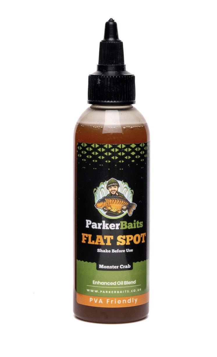 PARKER BAITS - MONSTER CRAB - FLAT SPOT -  100ml Carp Fishing Barbel