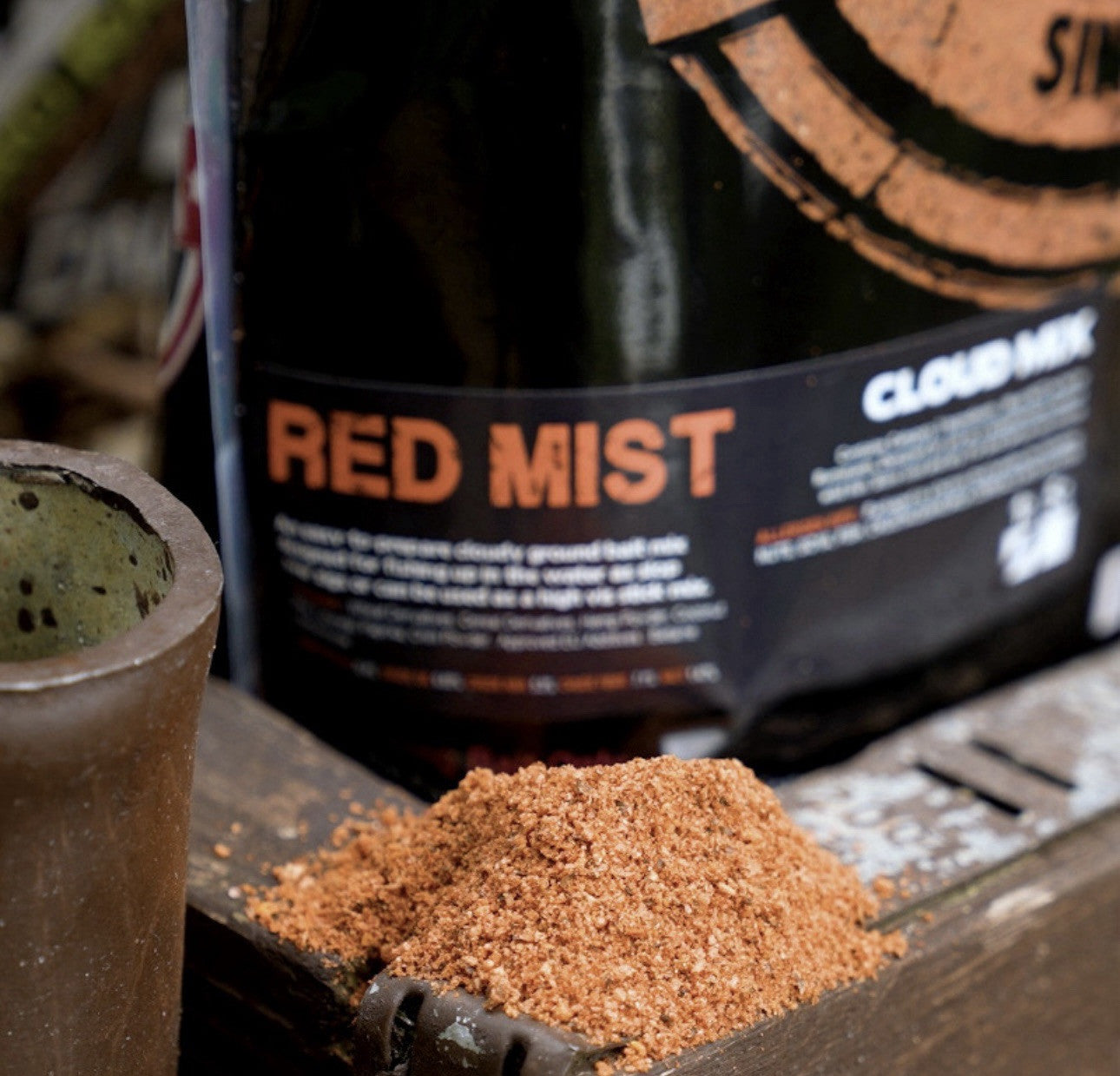 DNA BAITS  - RED MIST ,CLOUD Mix 1kg Carp                     UK STOCKIST