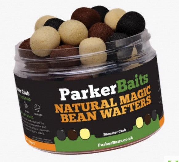 Parker Baits Natural Magic Bean Wafter. Monster Crab Carp Barbel ￼